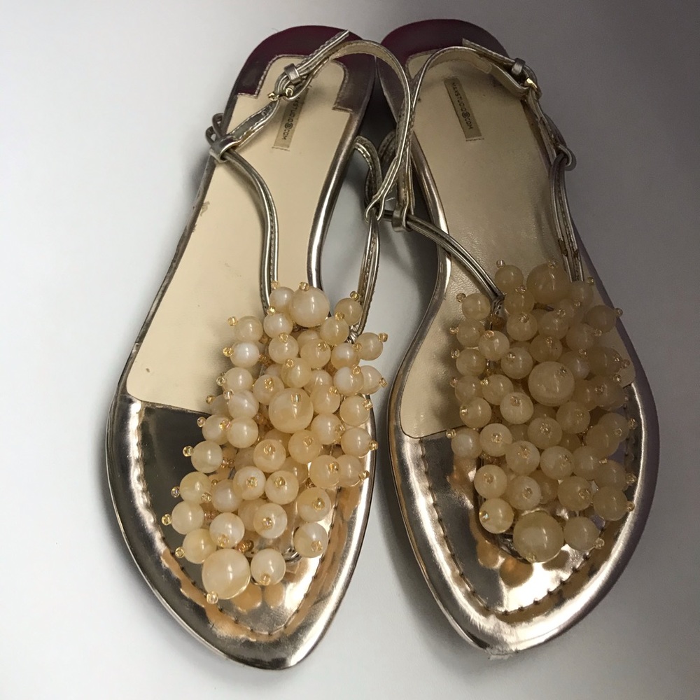 Max Studio beaded sandals